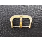 中古 アンティーク 金色 美錠 サルカン バックル 調整具 尾錠 純正 カシオ CASIO 幅: 19mm 管理No.18424