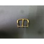 中古 セイコー シチズン オリエント等 アンティーク 金色 美錠 サルカン バックル 調整具 尾錠 幅: 15mm 管理No.19542