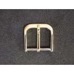 中古 アンティーク 金色 ゴールド 美錠 サルカン バックル 調整具 尾錠 幅: 14.5mm  汎用 セイコー シチズン等 No.6059