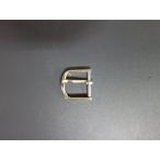 中古 アンティーク 銀色 シルバー 美錠 サルカン バックル 調整具 尾錠  幅: 14mm  汎用 セイコー シチズン等 管理No.9844