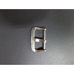 中古 アンティーク 銀色 シルバー 美錠 サルカン バックル 調整具 尾錠  幅: 19mm  汎用 セイコー シチズン等 管理No.9846