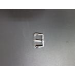 中古 アンティーク 銀色 シルバー 美錠 サルカン バックル 調整具 尾錠  幅: 13mm  汎用 セイコー シチズン等 管理No.9852