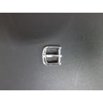 中古 アンティーク 銀色 シルバー 美錠 サルカン バックル 調整具 尾錠  幅: 10mm  汎用 セイコー シチズン等 管理No.9855