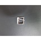 中古 アンティーク 銀色 シルバー 美錠 サルカン バックル 調整具 尾錠  幅: 10mm  汎用 セイコー シチズン等 管理No.9858