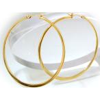 Yahoo! Yahoo!ショッピング(ヤフー ショッピング)福袋対象商品 【ステンレスアクセサリー】ゴールドフープステンレスピアス ju8 年度末 sale