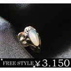 ピアス シルバー石 ストーン ホワイトシェル レディース FREESTYLE sale