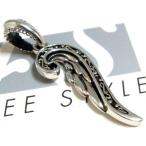 【FREE STYLE】ブラックCZ唐草フリースタイルペンダントst/シルバーアクセサリーst sale