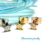 ショッピングハワイアン ハワイアンジュエリー ピアス ピンクゴールド イエローゴールド スチールシルバー メンズ レディース ホヌ スクロール  記念日 誕生日 プレゼント ギフト sale