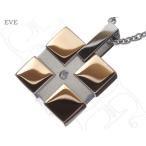 ネックレス レディース ピンク クロス ダイヤモンド ステンレス プレゼント sale