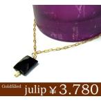 オニキスパールゴールドゴールドフィルドネックレス/ロングネックレス/ゴール...