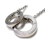 Yahoo! Yahoo!ショッピング(ヤフー ショッピング)CZ2リングペンダント メッセージ ネックレス/ ペア ステンレスアクセサリー No1人気商品！【S-GROWN】 年度末 sale