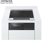 HT-N6KT(K) Hitachi HITACHI встроенный IH варочный нагреватель N6T серии 3.IH металлический * нержавеющая сталь соответствует ширина 60cm черный бесплатная доставка 