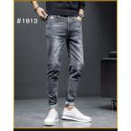  обтягивающие джинсы мужской низ джинсы ji- хлеб конические брюки one отметка обтягивающий брюки стрейч эластичный б/у обработка 