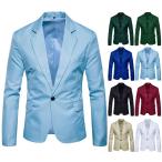 テーラードジャケット メンズ 無地 レギュラー 全8色 紳士服 ビジネス スーツ フォーマル 新作 カジュアル