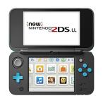 任天堂 Newニンテンドー2DS LL ブラック×ターコイズ ニンテンドー3DS