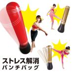 健康器具 トレーニング エクササイズ シェイプアップ 簡単 手軽 パンチ キック ストレッチ 倒しても起き上がる 空気式 ストレス解消パンチバッグ