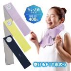 氷嚢 氷のう 暑さ 熱中症 対策 グッズ 冷却 ネッククーラー 男女兼用 首 首筋 巻く 夏 氷 繰り返し エコ 節電 巻けるFIT氷のう ちいさめサイズ(メール便可)