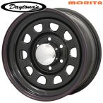 MRT DAYTONA'S Daytona 15 дюймовый 7.0J 6H139.7 +12 черный ( красный / голубой линия ) стальное колесо одиночный товар 1 шт. 4шт.@ и больше бесплатная доставка 