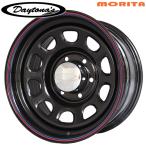 MRT DAYTONA'S Daytona 16 дюймовый 8.0J 6H139.7 ±0 черный ( красный / голубой линия ) стальное колесо одиночный товар 1 шт. 4шт.@ и больше бесплатная доставка 