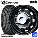145/80R12 145R12 дюймовый 6PR Yokohama Ice Guard IG91 for VAN 4H100 зимние шины колесо 4 шт. комплект Weds Weds Neo kyaroCR