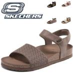スケッチャーズサンダルレディース厚底滑りにくい靴新作skechersシュー...