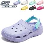 スケッチャーズクロッグサンダルレディース厚底サンダルスニーカーcrocs滑...