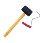  Logos LOGOS Hammer &amp; колок съемник простой колок вытащенный & резиновый молоток комплект 71998500