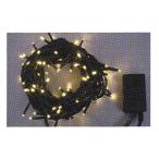 コロナ産業　ストレートライト100球電球色　コントローラー付プラグコード付　グリーンコード　連結可　クリスマスイルミネーション　クリスマスライト　GN100D