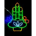 コロナ産業　門松　常点プラグコード付　2Dモチーフ　L2DM621