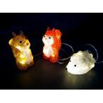 コロナ産業　リス＆ハリネズミ　リスモチーフ　ハリネズミモチーフ　3Dモチーフ　クリスマスライト　クリスマスイルミネーション　L3D386