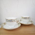 ショッピングウェッジウッド ウェッジウッド WEDGWOOD クリブデン カップ＆ソーサー 2客セット ペア