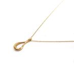 ティファニー Tiffany&Co. 750 K18 エレサペレッティ オープンティアドロップ ネックレス