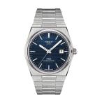 ティソ TISSOT 腕時計 メンズ PRX ピーアールエックス オートマティック パワーマティック 80 ブルー 自動巻き T137.407.11.041.00 T1374071104100
