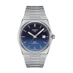 ティソ TISSOT 腕時計 メンズ PRX ピーアールエックス オートマティック パワーマティック 80 ブルー 自動巻き T137.407.11.051.01 T1374071105101