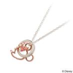 ショッピングミニー THE KISS ザ・キッス Disney シルバー ネックレス ダイヤモンド 彼女 誕生日 ザキッス ディズニー ミニーマウス レディース プレゼント