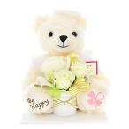 99歳 白寿 誕生日 長寿祝い プレゼント ソープフラワー 孫 白色 おじいちゃん おばあちゃん 敬老の日 プレゼント