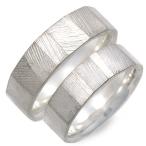 BlueCatシルバー婚約指輪結婚...