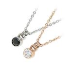 ショッピングペア カップル ペアネックレス ステンレス Zanipolo Terzini ペア カップル お揃い 誕生日 プレゼント