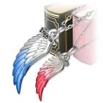 送料無料 シルバー ペアネックレス ダイヤモンド ペア プレゼント  アクアシルバー