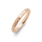  обручальное кольцо обручально кольцо молоток глаз розовое золото K18PG кольцо женский простой сделано в Японии 7 номер ~13 номер 