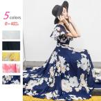 ワンピース レディース 大人 ワンピ 花柄 夏秋 vネック カジュアルワンピ 着やせ きれいめ ミモレ丈 半袖 総柄 パーティー 二次会  無地 人気 夏服 通気 S〜5XL