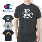 Champion チャンピオン Tシャツ メンズ 半袖 C3-B018 クルーネック 丸首 カレッジロゴ カジュアル スポーツ 夏服 夏 ショートスリーブ グレー ブラック ネイビー