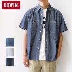 EDWIN エドウィン メンズ 半袖シャツ 
