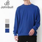 Johnbull ジョンブル メンズ ミックスカノコ クルーネック カットソー ニットソー JM231C03 トップス 秋 春 キレカジ シンプル