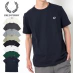 ショッピングフレッドペリー FRED PERRY フレッドペリー メンズ 半袖 リンガー Tシャツ M3519 tシャツ ワンポイント 綿100% きれいめ カットソー 定番