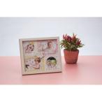 amika baby рама 4 окно голубой (KP-31093) baby фоторамка 