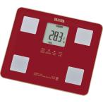 タニタ 体組成計 レッド 〈BC-722-RD〉 体重計・体脂肪計・体組成計