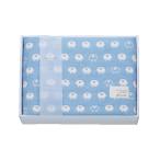 fu.. шесть -слойный тканый покрывало из марли голубой (FWR1508BL) SG-r8a