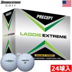 ブリヂストンゴルフ BRIDGESTONE GOLF プリセプト PRECEPT 2017 LADDIE EXTREME (ラディ エクストリーム) ボール 24球入(2ダース分)(USA直輸入品) USモデル