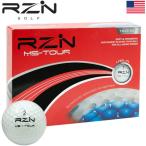 RZN GOLF MS-TOUR 3ピース ウレタンカバー ゴルフボール 1ダース（全12球） USA直輸入品 レジンゴルフ